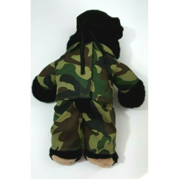 Build A Bear Workshop Dimples Retired Bear in Army - Picture 2 of 9
